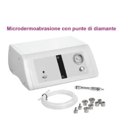 microdermoabrasione con punte di diamante