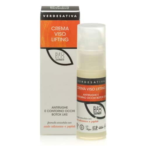 Crema viso Lifting BOTOX LIKE 100% Naturale BIO ECO COSMESI 30 ml