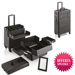 TROLLEY DA PARRUCCHIERE ESTETISTA CON RUOTE IN OFFERTA