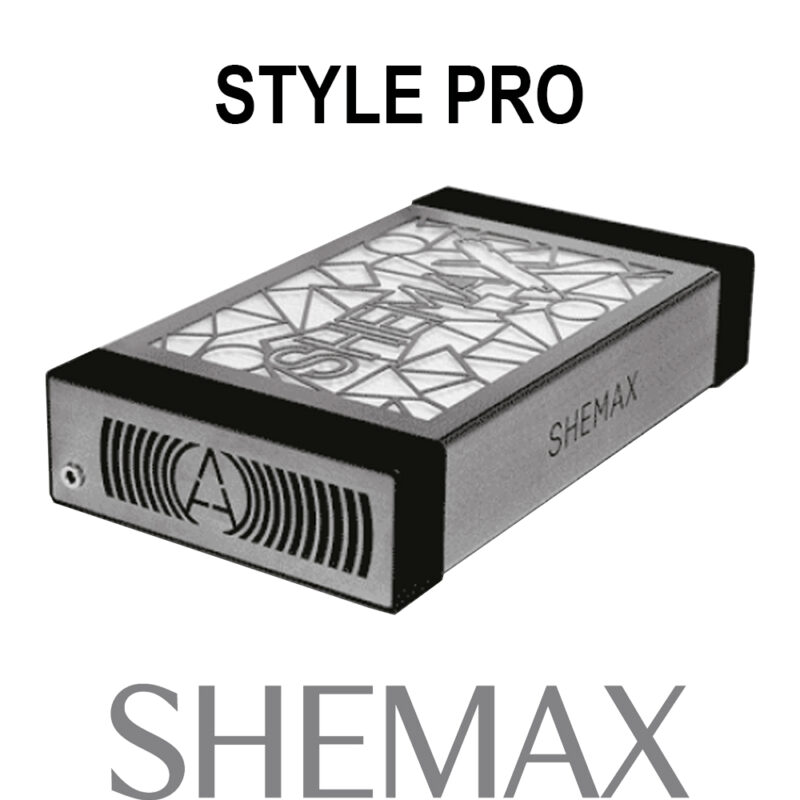 style pro aspiratore shemax nero per estetista manicure unghie